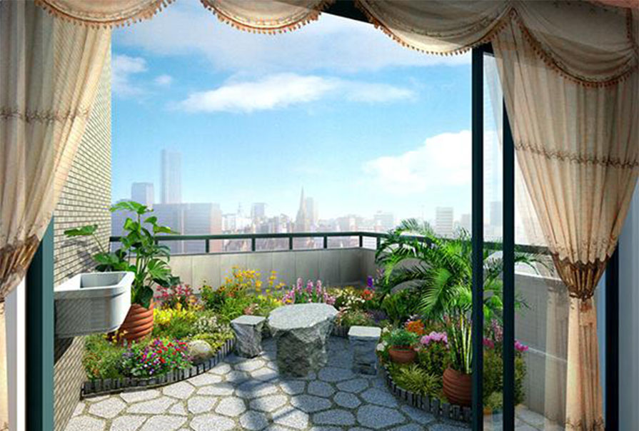 新房裝修陽臺(tái)裝修怎么裝好看？好看的效果圖大飽眼福