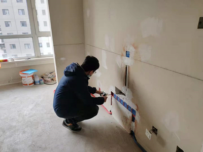 東麗萬科格蘭苑二手房水電驗收！