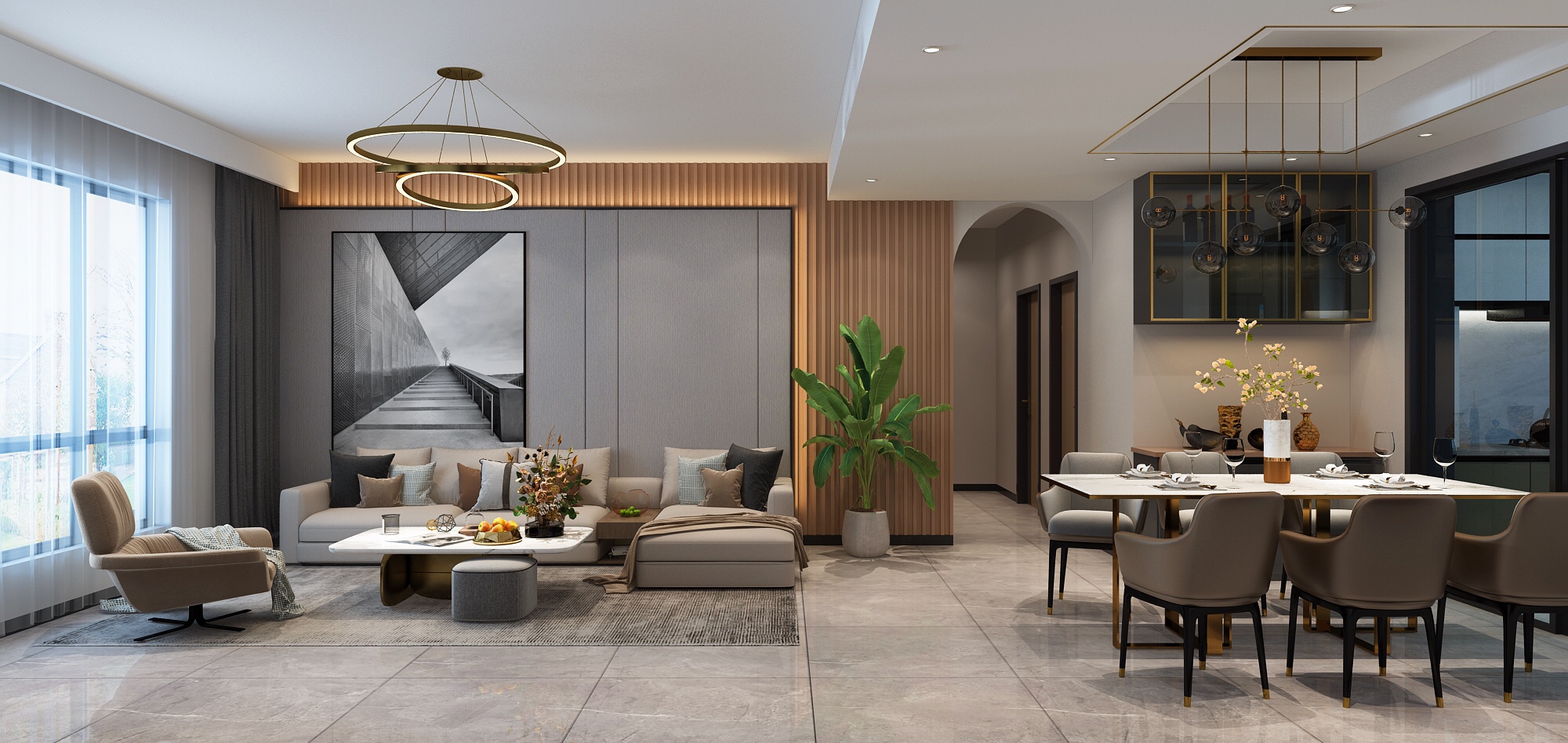 現(xiàn)代輕奢風(fēng)格，創(chuàng)之鴻裝飾