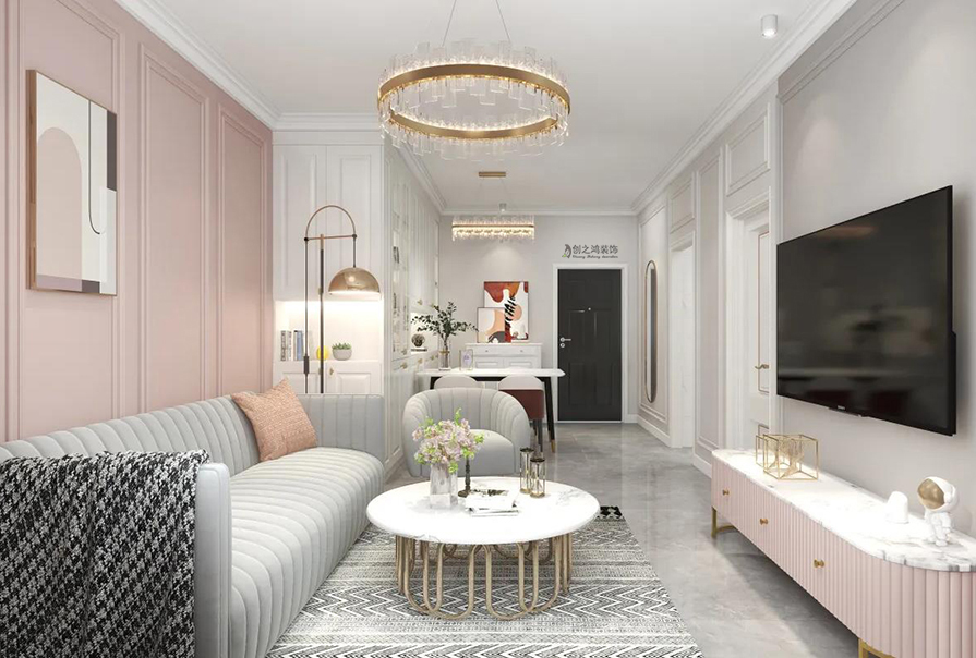 創(chuàng)之鴻裝飾客廳裝修設(shè)計圖