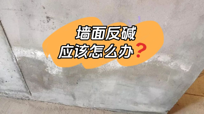 墻面反堿怎么辦？給你支幾招！