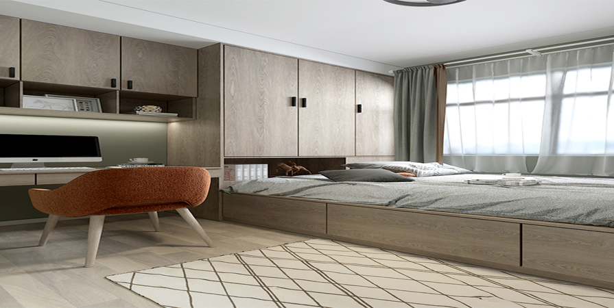 南開悅璽89㎡北歐風(fēng)格裝修