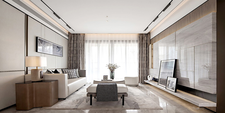 金地藝墅家120㎡現(xiàn)代簡約風(fēng)格裝修