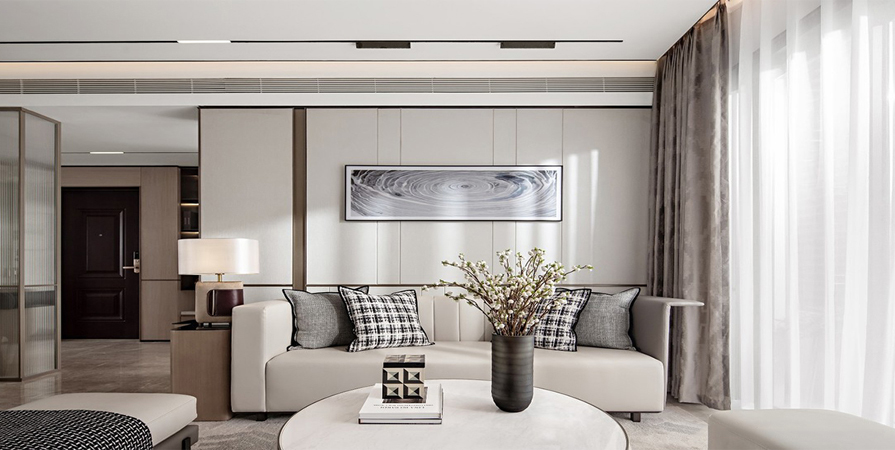 金地藝墅家120㎡現(xiàn)代簡約風(fēng)格裝修