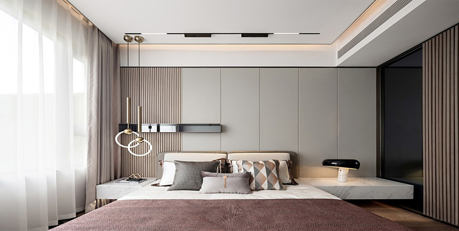 金地藝墅家120㎡現(xiàn)代簡約風(fēng)格裝修