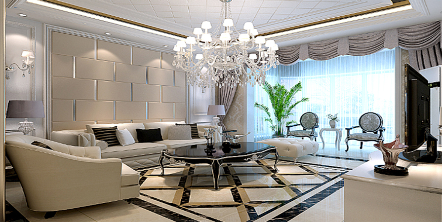 太陽(yáng)城160㎡新古典風(fēng)格裝修