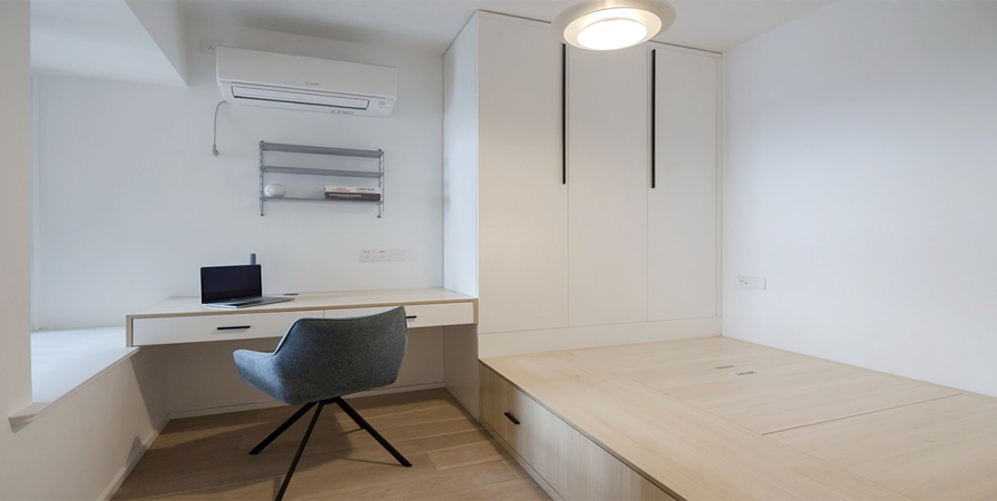 南開悅璽91㎡現(xiàn)代簡約風格裝修