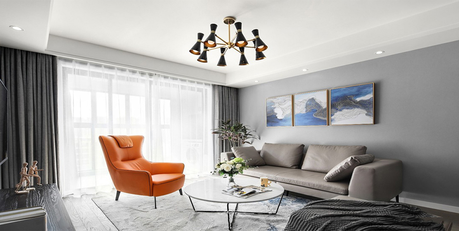 南開悅璽92㎡現(xiàn)代簡(jiǎn)約風(fēng)格裝修