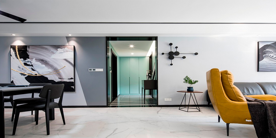 南開府141㎡現(xiàn)代簡約風格裝修