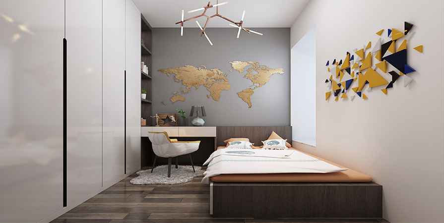 融創(chuàng)御園195㎡現(xiàn)代簡(jiǎn)約風(fēng)格裝修案例