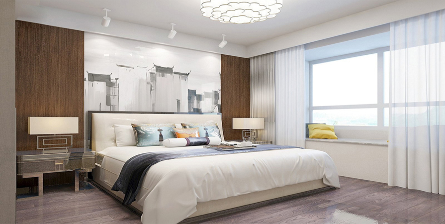 融創(chuàng)御園195㎡現(xiàn)代簡(jiǎn)約風(fēng)格裝修案例