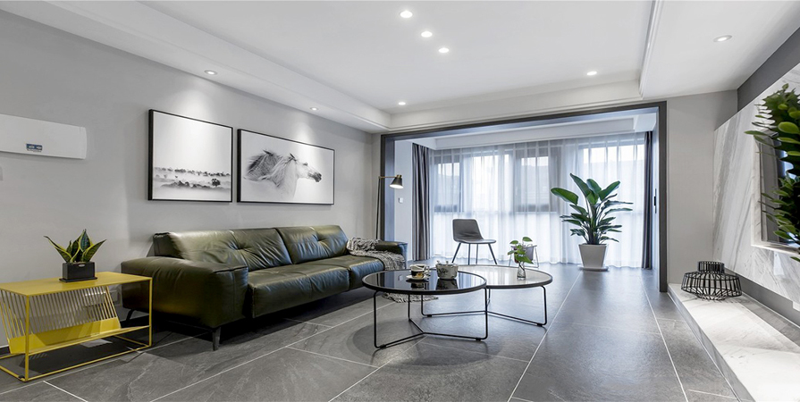 朝陽領(lǐng)御119㎡現(xiàn)代簡約風(fēng)格裝修案例