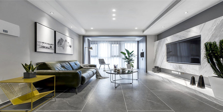 朝陽領(lǐng)御119㎡現(xiàn)代簡約風(fēng)格裝修案例