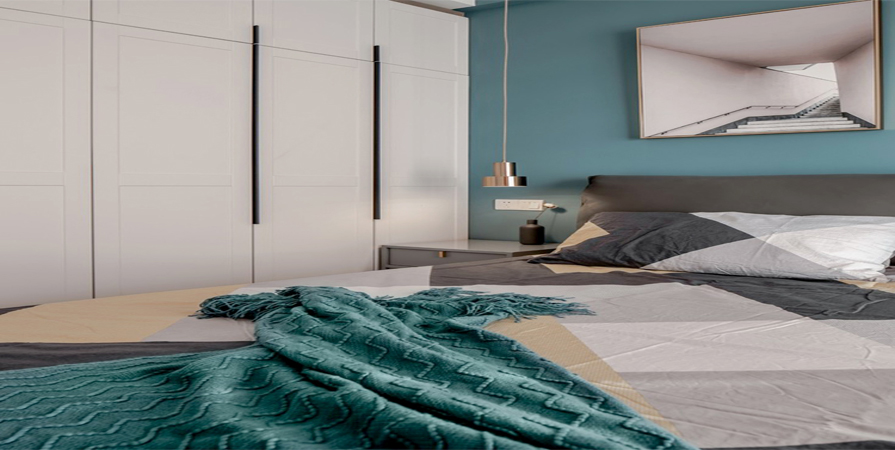 朝陽領御110㎡現(xiàn)代簡約風格裝修案例