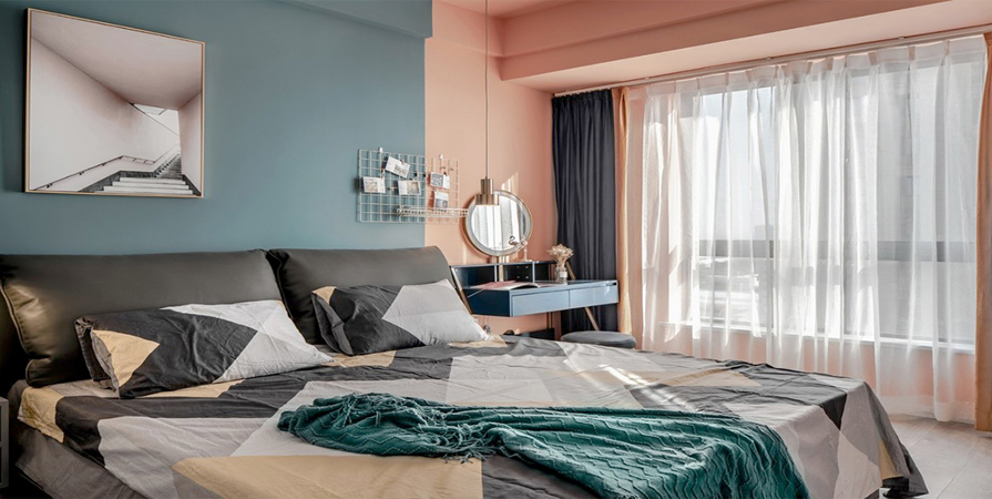 朝陽領御110㎡現(xiàn)代簡約風格裝修案例