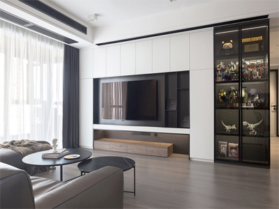 朝陽領(lǐng)御135㎡現(xiàn)代簡(jiǎn)約風(fēng)格裝修案例