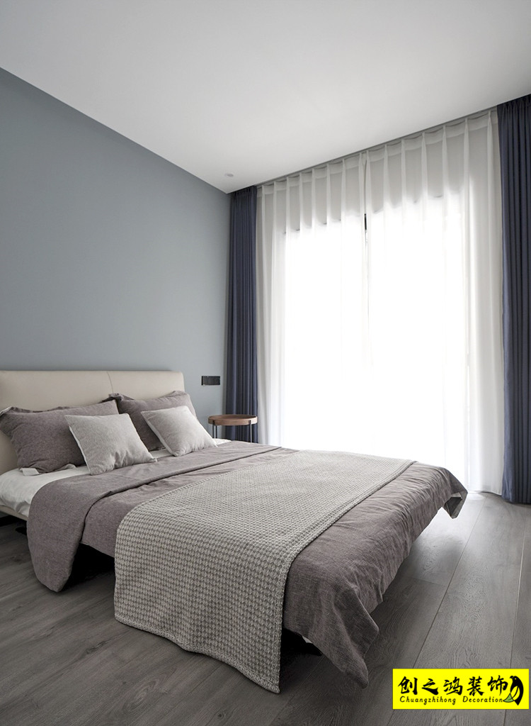創(chuàng)之鴻現(xiàn)代簡約風格臥室 (3)