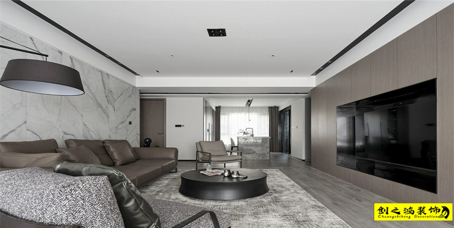 中儲正榮棟鏡127㎡現(xiàn)代簡約風格裝修案例