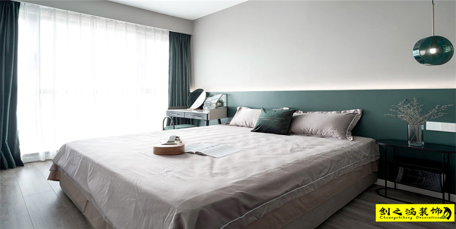 中海公園城85㎡現(xiàn)代簡約風(fēng)格裝修案例