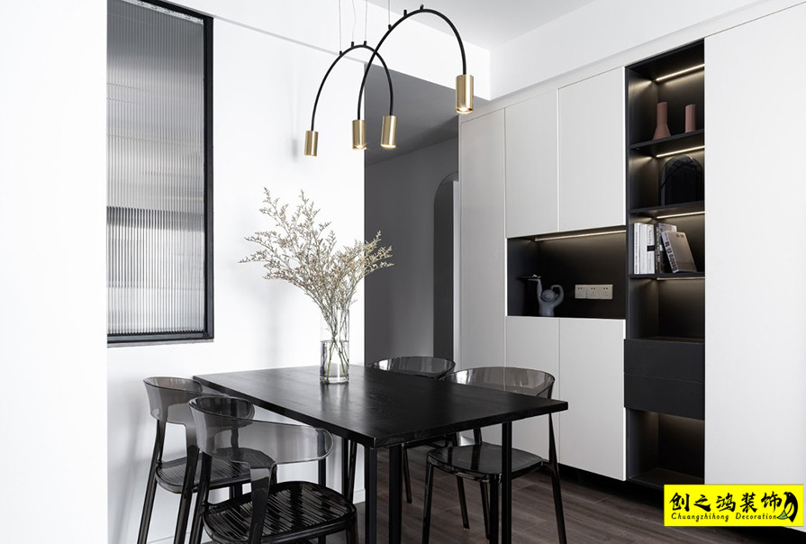 創(chuàng)之鴻現(xiàn)代簡約風(fēng)格餐廳