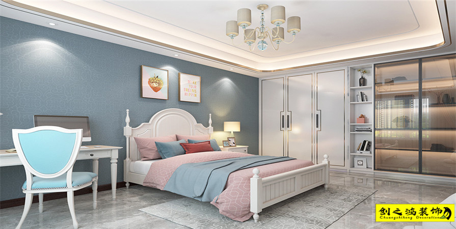 融創(chuàng)臻園260㎡新中式風(fēng)格裝修案例