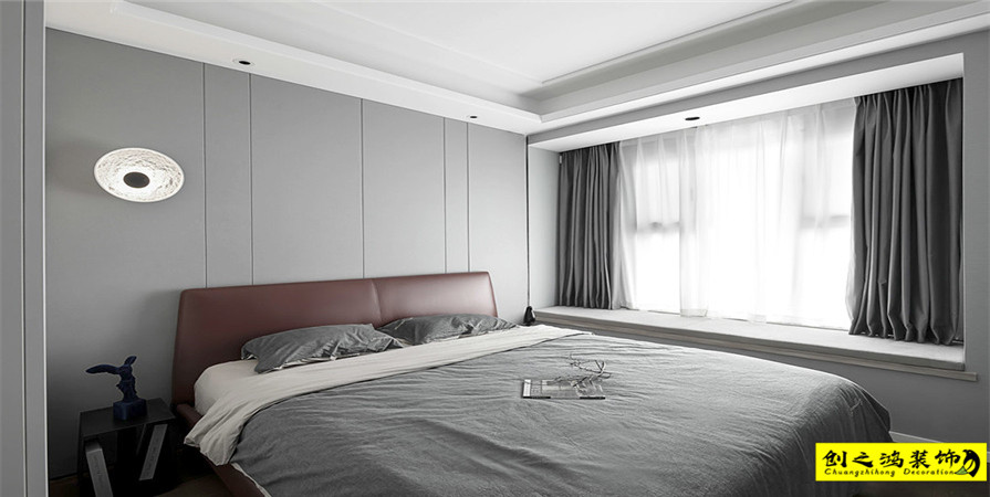 中海公園城89㎡現(xiàn)代簡約風格裝修案例