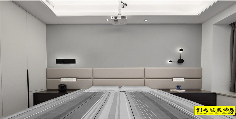 中海公園城100㎡現(xiàn)代簡(jiǎn)約風(fēng)格裝修案例