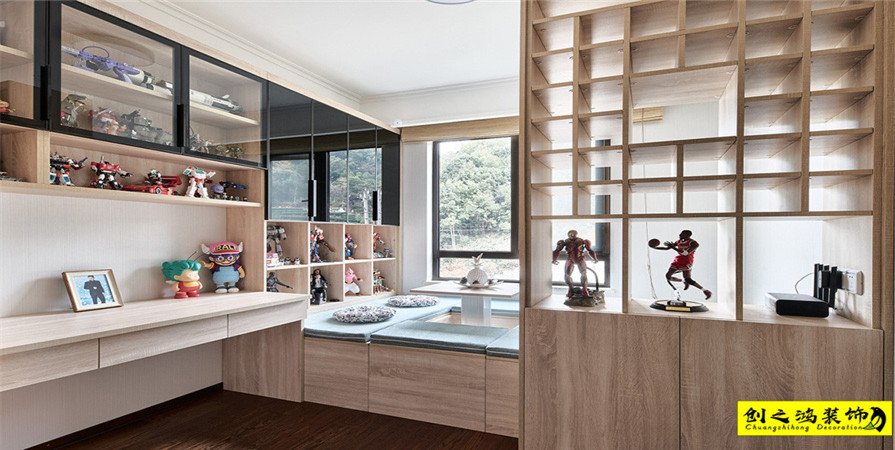 富力新城136㎡現(xiàn)代簡(jiǎn)約風(fēng)格裝修案例