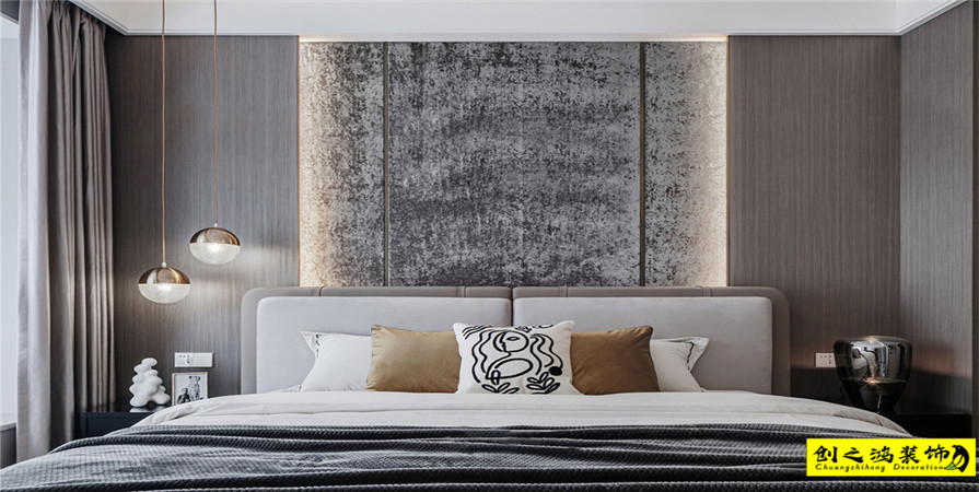 中海公園城138㎡現(xiàn)代簡約風格裝修案例