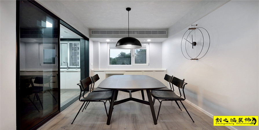 中海公園城138㎡現(xiàn)代簡約風(fēng)格裝修案例