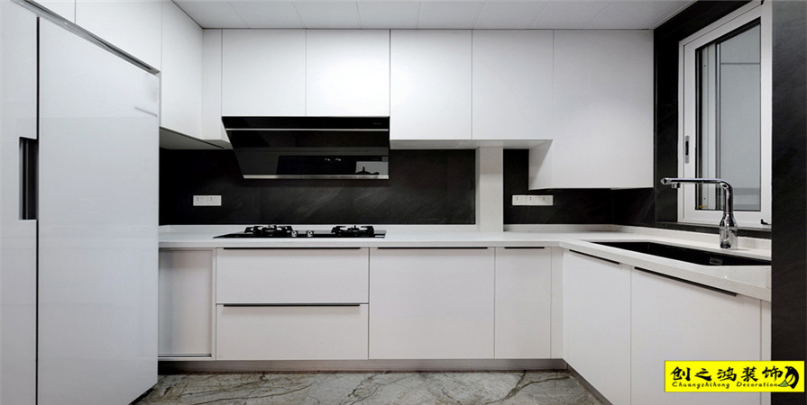 中海公園城138㎡現(xiàn)代簡約風(fēng)格裝修案例