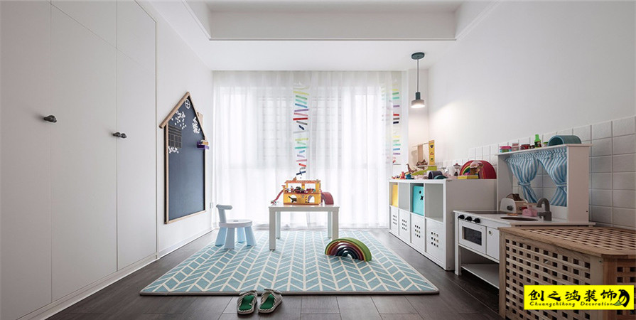 雅仕蘭庭154㎡現(xiàn)代簡約風格裝修案例