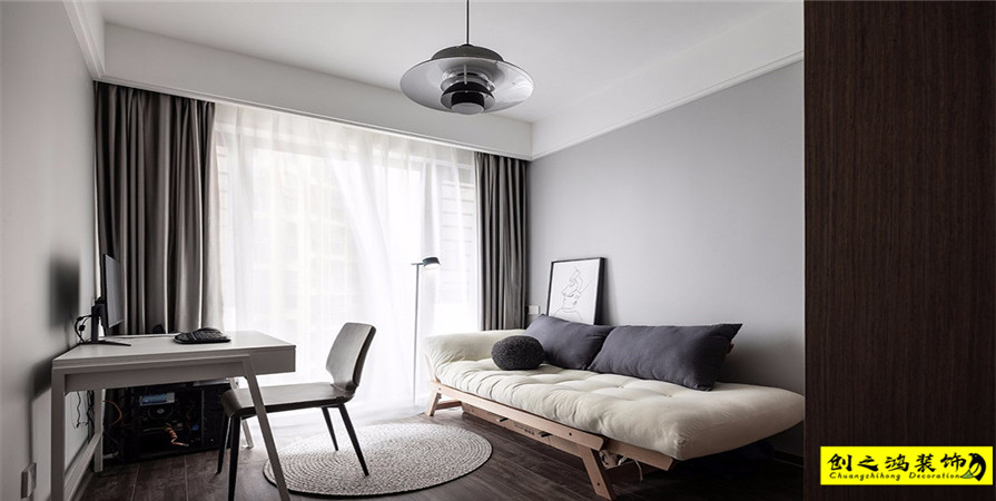 雅仕蘭庭154㎡現(xiàn)代簡約風格裝修案例