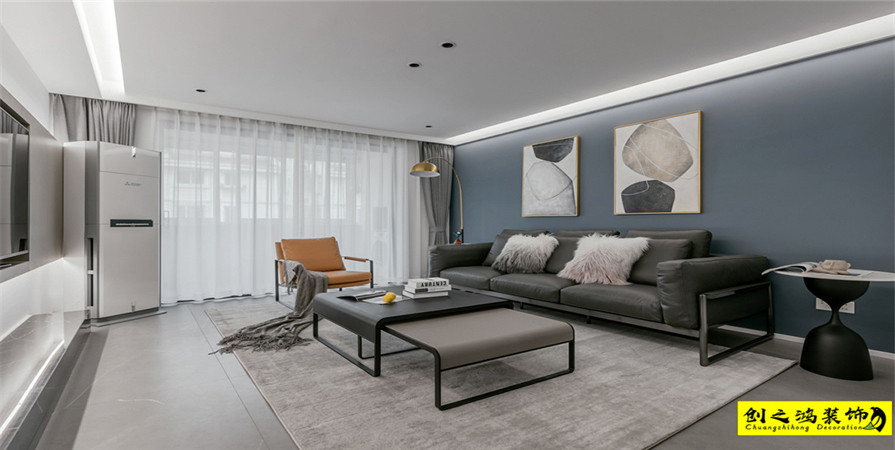 格調(diào)綺園138㎡現(xiàn)代簡約風(fēng)格裝修案例