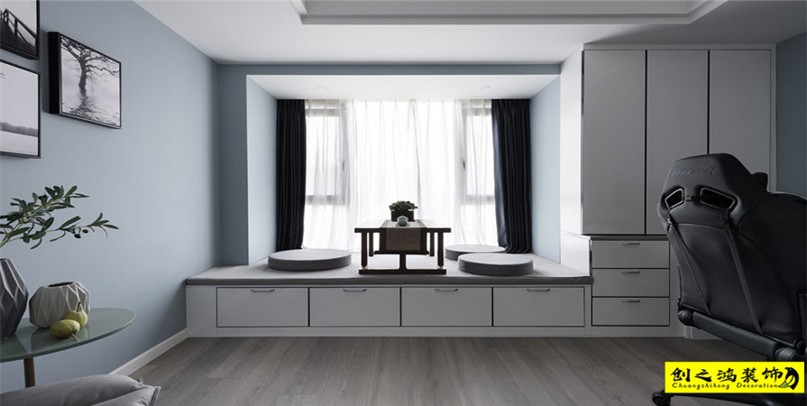 云錦世家135㎡現(xiàn)代簡約風格裝修案例