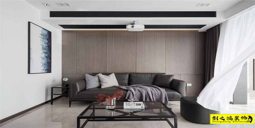 云錦世家135㎡現(xiàn)代簡約風(fēng)格裝修案例