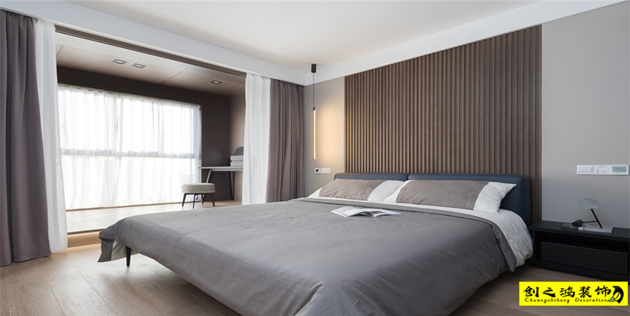 云錦世家135㎡現(xiàn)代簡約風(fēng)格裝修案例