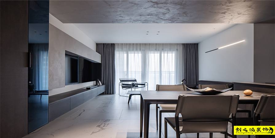 格調(diào)綺園88㎡現(xiàn)代簡(jiǎn)約風(fēng)格裝修案例