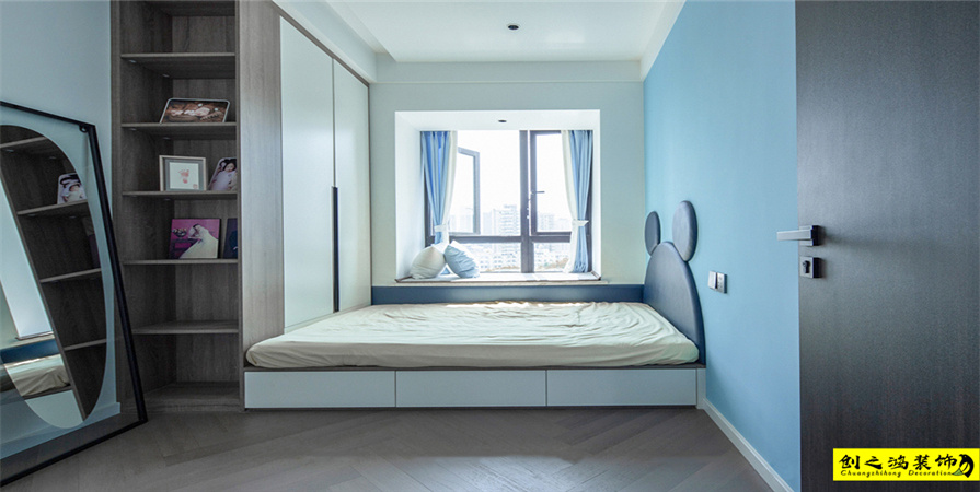 五礦榕園130㎡現(xiàn)代簡(jiǎn)約風(fēng)格裝修案例