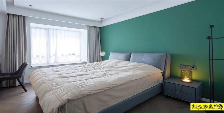 五礦榕園130㎡現(xiàn)代簡(jiǎn)約風(fēng)格裝修案例