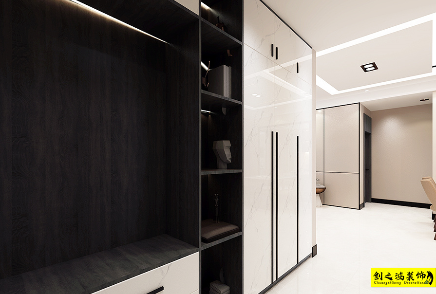 新房裝修半包裝修天津裝修公司創(chuàng)之鴻裝飾入戶01