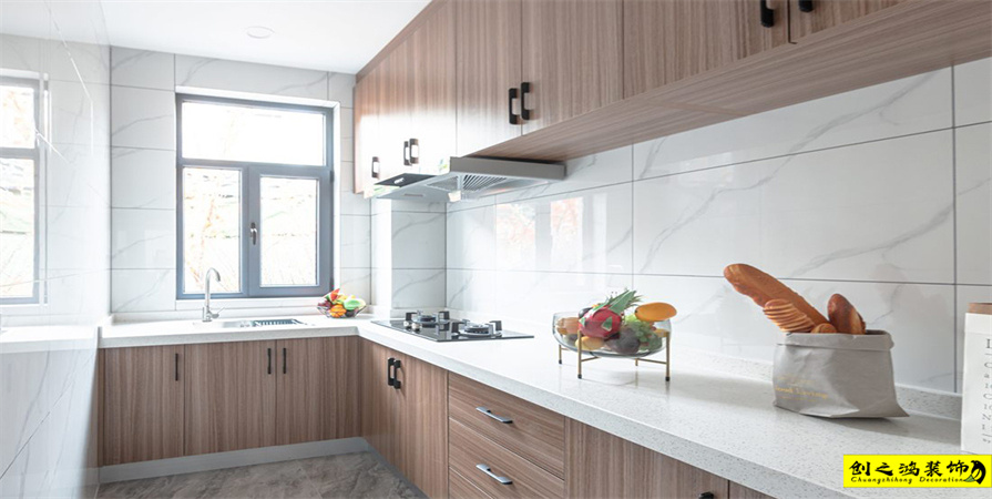 旭輝燕南園98㎡現(xiàn)代輕奢風(fēng)格裝修案例