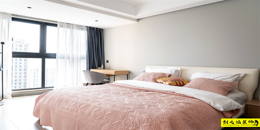 天房海河灣95㎡現(xiàn)代簡(jiǎn)約風(fēng)格裝修案例