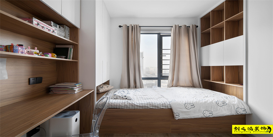 天房海河灣95㎡現(xiàn)代簡(jiǎn)約風(fēng)格裝修案例