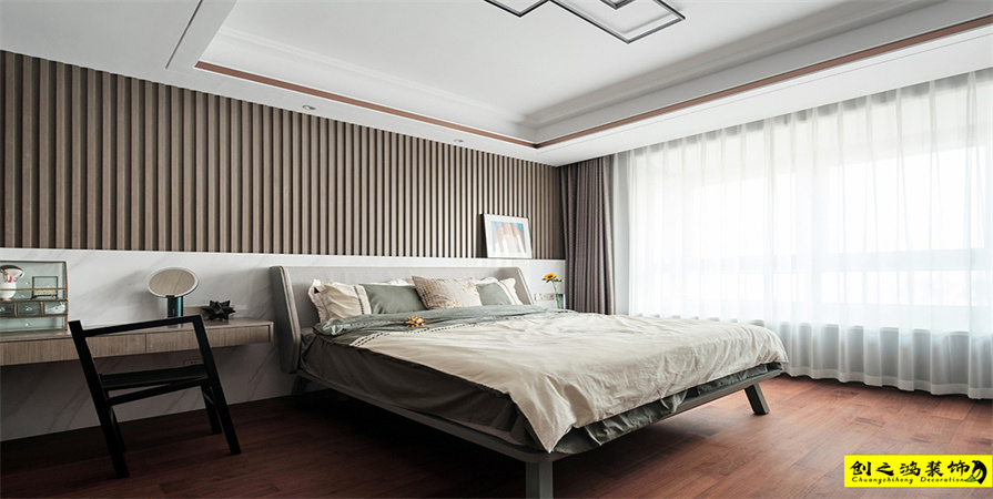 云錦世家176㎡現(xiàn)代簡約風格裝修案例