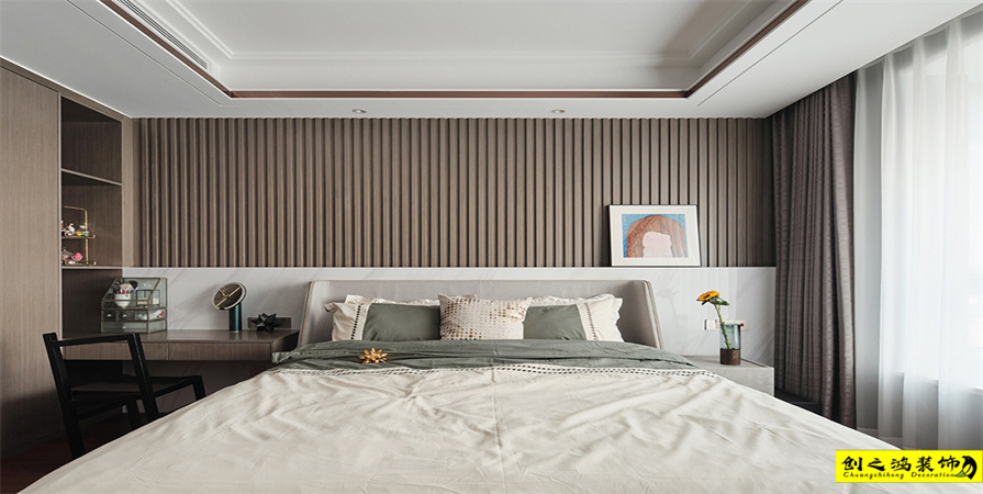 云錦世家176㎡現(xiàn)代簡約風格裝修案例