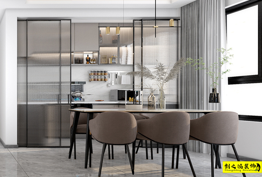 東岸名郡140㎡現(xiàn)代簡(jiǎn)約風(fēng)格裝修案例