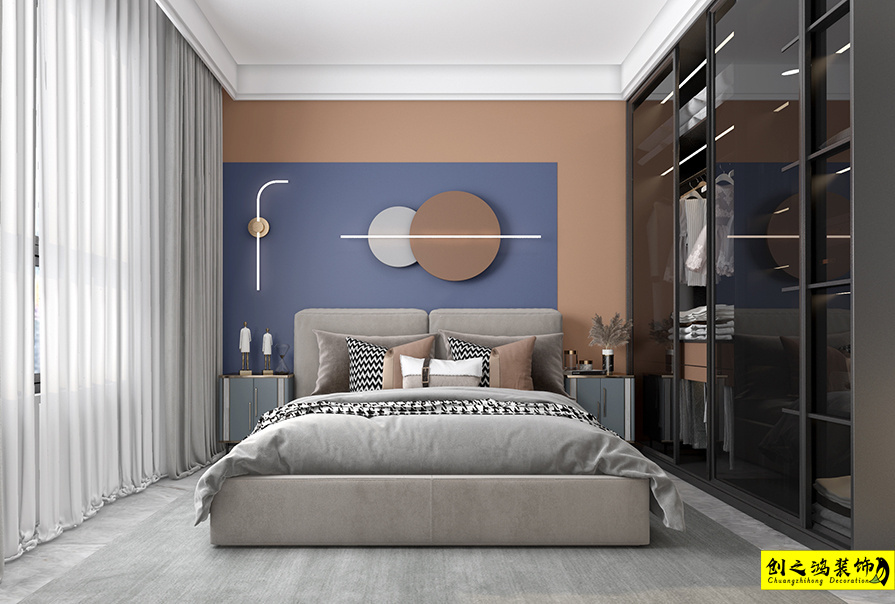 東岸名郡140㎡現(xiàn)代簡(jiǎn)約風(fēng)格裝修案例