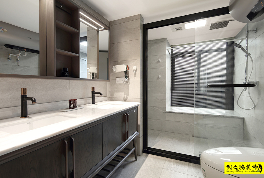 五礦榕園127㎡現(xiàn)代簡(jiǎn)約風(fēng)格裝修案例