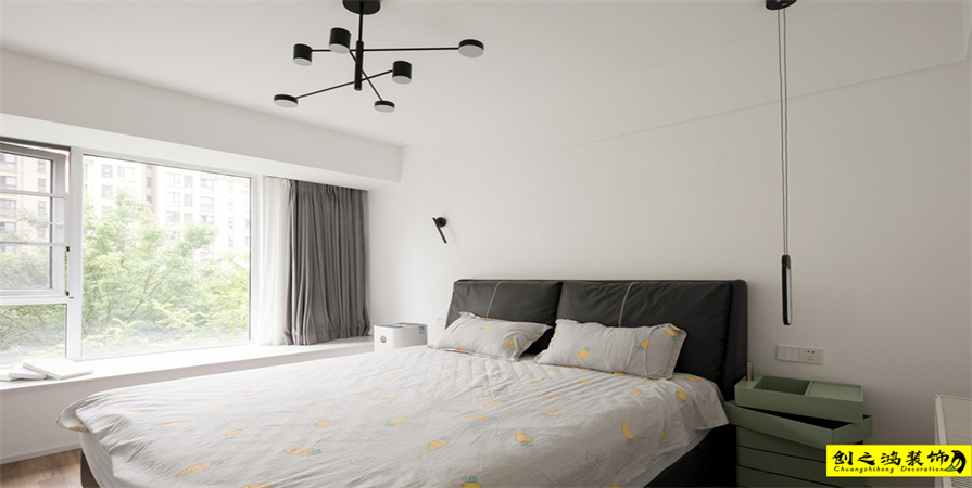 云錦世家124㎡現(xiàn)代簡約風(fēng)格裝修案例